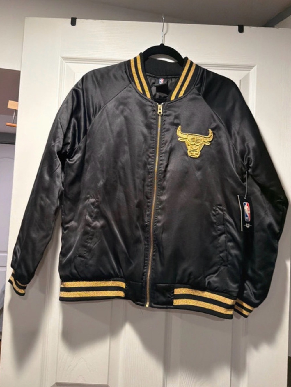 Women’s bulls varsity jacket